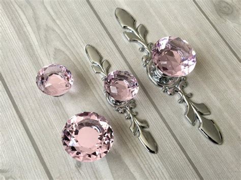 pink dresser set|pink dresser drawer pulls.